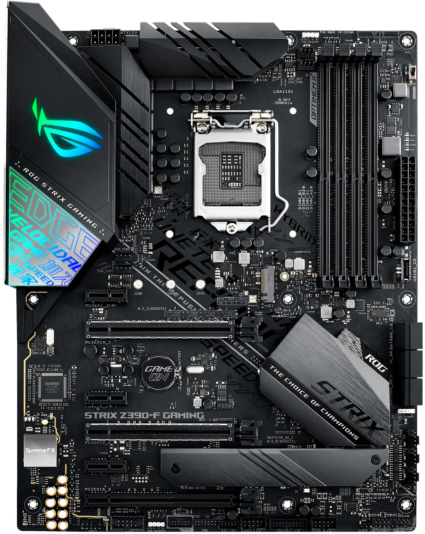 Asus ROG Strix Z390-F Gaming - Motherboard Specifications On 